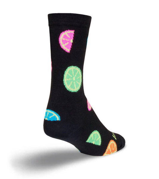 Sock Guy Citrus Acrylic Crew Socks - RokzStreet.com