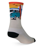 Sock Guy Daze Acrylic Crew Socks Rear View